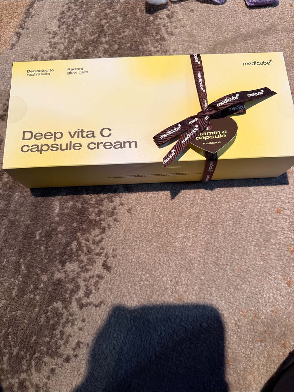 medicube Deep Vita C Capsule Cream - Radiant Yellow Moisturizer